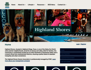 highlandshores.net screenshot