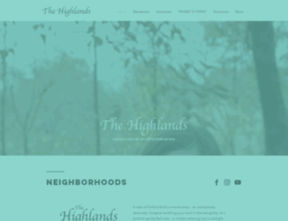 highlandsoxford.com screenshot