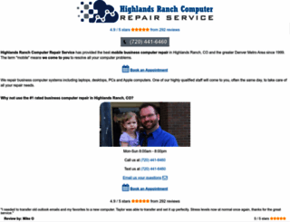 highlandsranchcomputerrepairservice.com screenshot