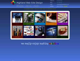 highlandwebsitedesign.co.uk screenshot