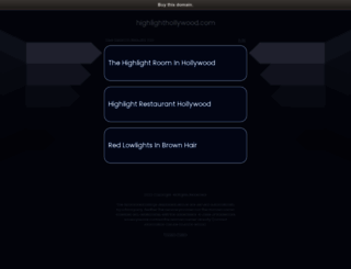 highlighthollywood.com screenshot