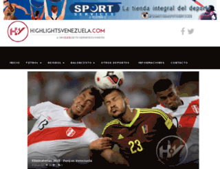 highlightsvenezuela.com screenshot