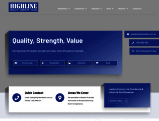 highline.com.au screenshot