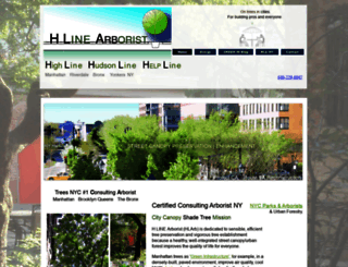 highlinearborist.com screenshot