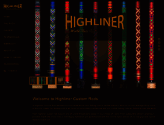 highlinercustomrods.com screenshot