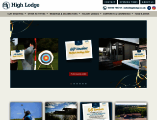 highlodge.co.uk screenshot