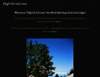 highonleconte.com screenshot