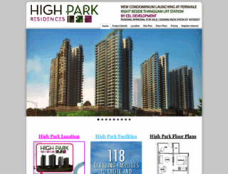highparkresidences-condo.com screenshot