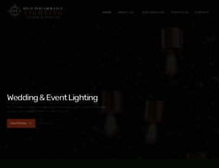 highperformancelighting.com screenshot