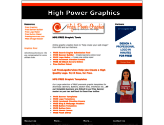highpowergraphics.com screenshot