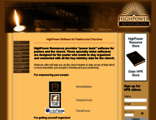 highpowerresources.com screenshot
