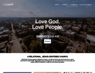 highrock-church.com screenshot
