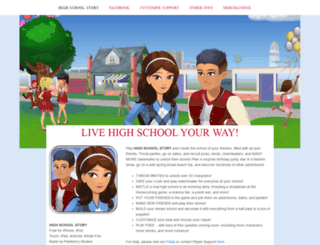 highschoolstory.com screenshot