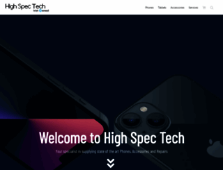 highspectech.ie screenshot