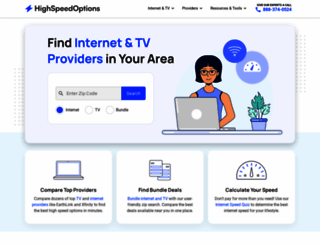 highspeedoptions.com screenshot