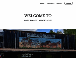 highspringtradingpost.com screenshot