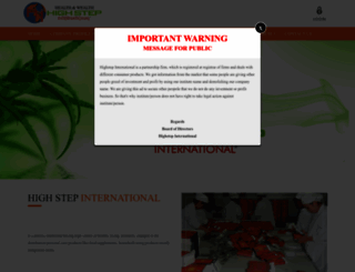 highstepintl.com screenshot