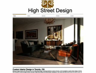 highstreetdesign.ca screenshot