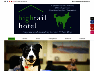 hightailhotel.com screenshot