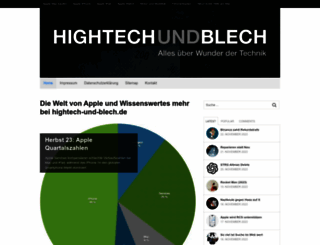 hightech-und-blech.de screenshot