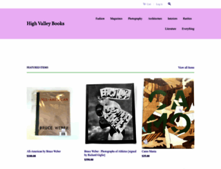 highvalleybooks.com screenshot