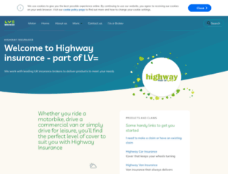 highway-insurance.co.uk screenshot