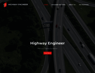 highwayengineer.co.uk screenshot