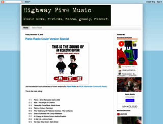 highwayfive.blogspot.com screenshot