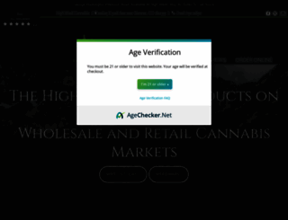 highwestcannabisstoredenver.com screenshot