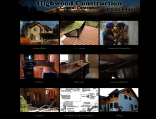 highwoodconstruction.net screenshot