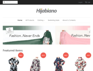 hijabiano.co.uk screenshot