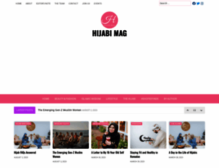 hijabimag.com screenshot