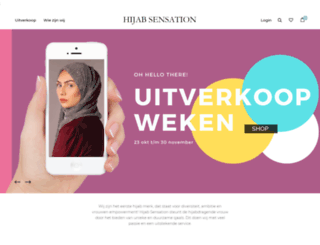 hijabsensation.com screenshot