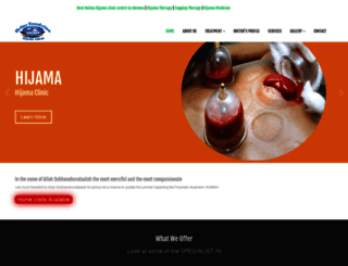 hijamaclinicinchennai.com screenshot