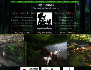 hikehounds.com screenshot