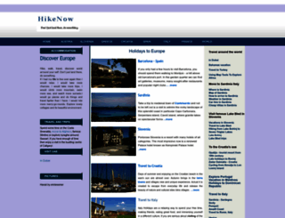 hikenow.net screenshot