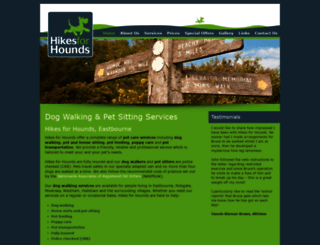 hikesforhounds.co.uk screenshot