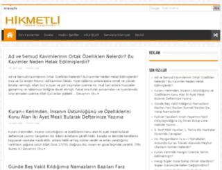 hikmetlim.com screenshot