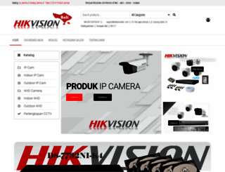 hikvisionbali.com screenshot