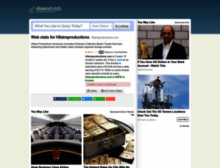 hilaireproductions.com.clearwebstats.com screenshot