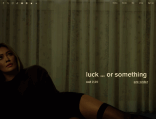 hilaryduff.com screenshot