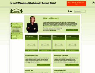 hilfe-bei-burnout.de screenshot