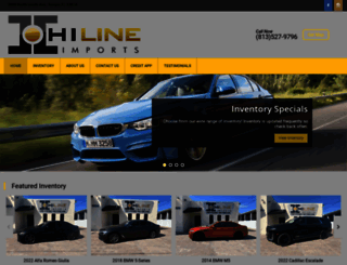 hilineimports.com screenshot