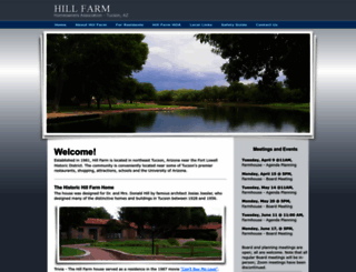 hill-farm.org screenshot