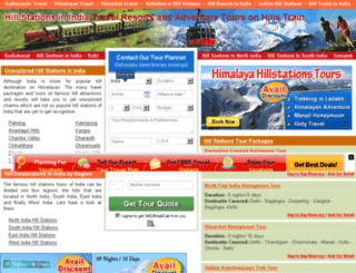 hill-stations-india.com screenshot