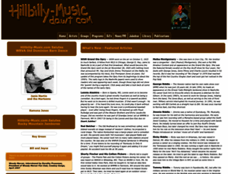 hillbilly-music.com screenshot