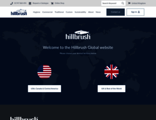 hillbrush.co.uk screenshot