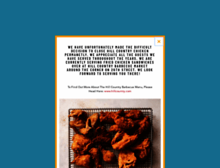 hillcountrychicken.com screenshot