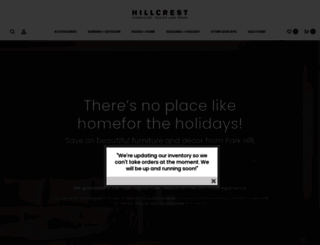 hillcrestcollections.com screenshot