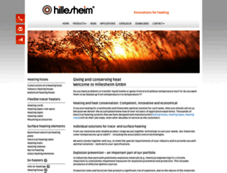 hillesheim-gmbh.com screenshot